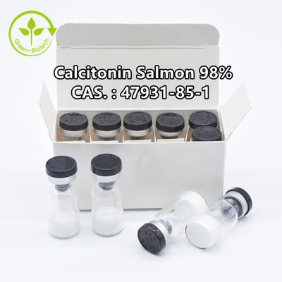 Ацетат 10 Mg/Bottle Calcitonin семг Cas 47931-85-1 98%
