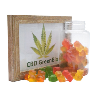 Настроение медведя GMP CBD выдержки пеньки камедеобразное улучшая Витамин B витамина e