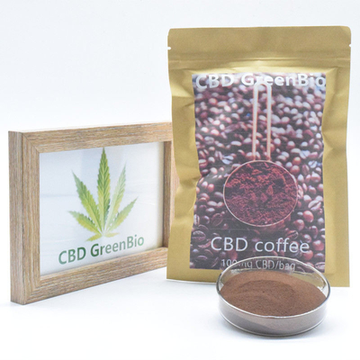 Кофе спектра CBD GreenBio 100g отпуск боли выдержки полного травяной