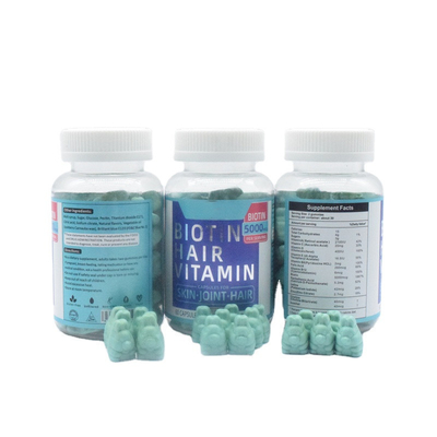 Ацетат Tocopheryl альфы Dl клейковины Gummies медведя роста волос 5000MCG свободный
