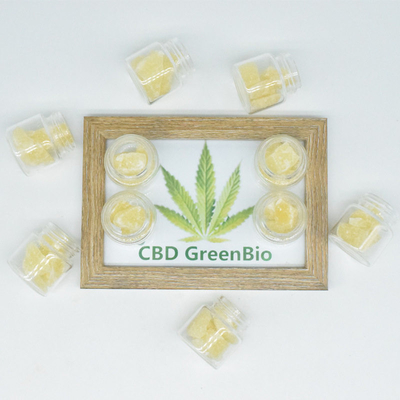 Воск 95% извлечения чистый CBD цветка пеньки для Dabbing испытанного HPLC
