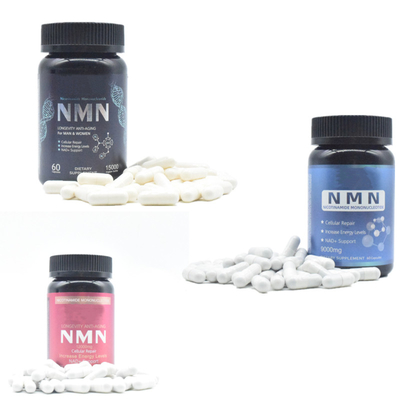 Капсулы 500mg 1200mg 1500mg мононуклеотида NMN 1000mg никотинамида