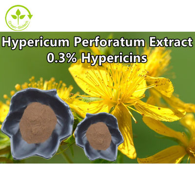 Зверобой Perforatum извлекает 0,3% порошка выдержки Wort Hypericin St. Johns