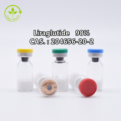 Упаковка бутылки пенициллина аналогов порошка GLP-1 Cas 204656-20-2 98% Liraglutide