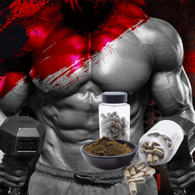 Выдержка Turkesterone Capsuels метки частного назначения 10% 20% Turkesterone Turkestanica Turkesterone Ajuga дополнения OEM
