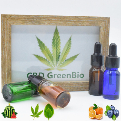 Уменьшение тревожности масла  CBD масла тинктуры изолята 99,9% CBD