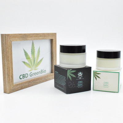 Органическое бальзама 30g 60g пеньки сброса болей в мышцах CBD чистое естественное