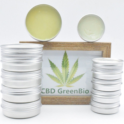 Органическое бальзама 30g 60g пеньки сброса болей в мышцах CBD чистое естественное