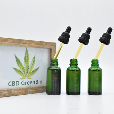 Выдержка пеньки нефтяных продуктов спецификации 5% 10% 20% 30% CBD масла спектра CBD полная