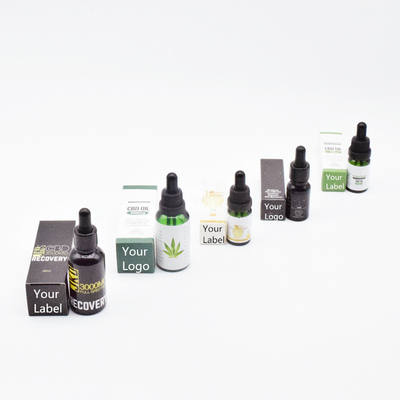 Масло THC спектра CBD ODM OEM широкое свободное для здоровой заботы 500mg 1000mg
