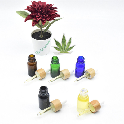 Sativa масло стеклянной бутылки CBD капельницы черноты управлением 10ml 20ml боли масла тинктуры цветка CBD лист