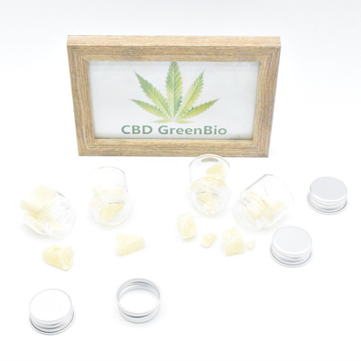 Воск 95% извлечения чистый CBD цветка пеньки для Dabbing испытанного HPLC