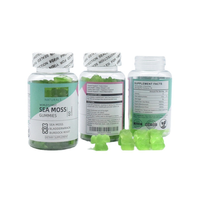 Витамин биотина поддержки тиреоида дополняет Gummies с Folate рибофлавина